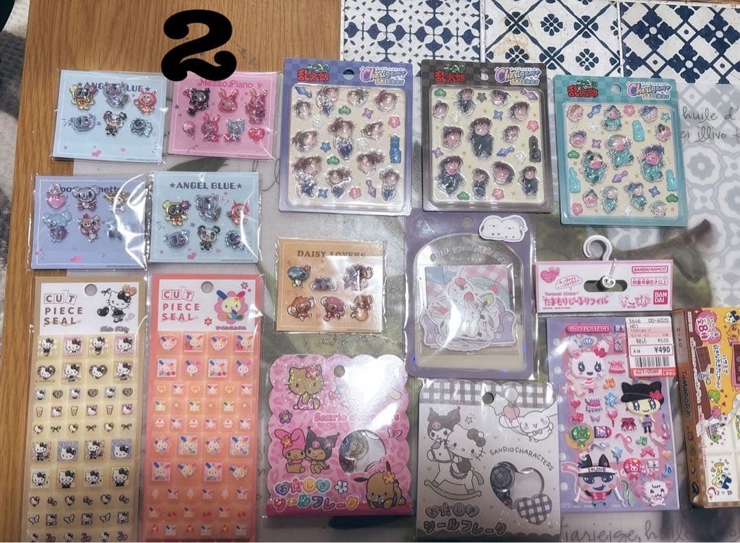 早い者勝ちボンボンドロップシール他64点まとめ売り