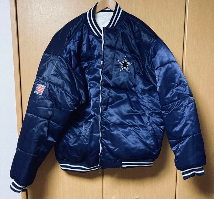 NFL カウボーイズ　リバーシブルスタジャン