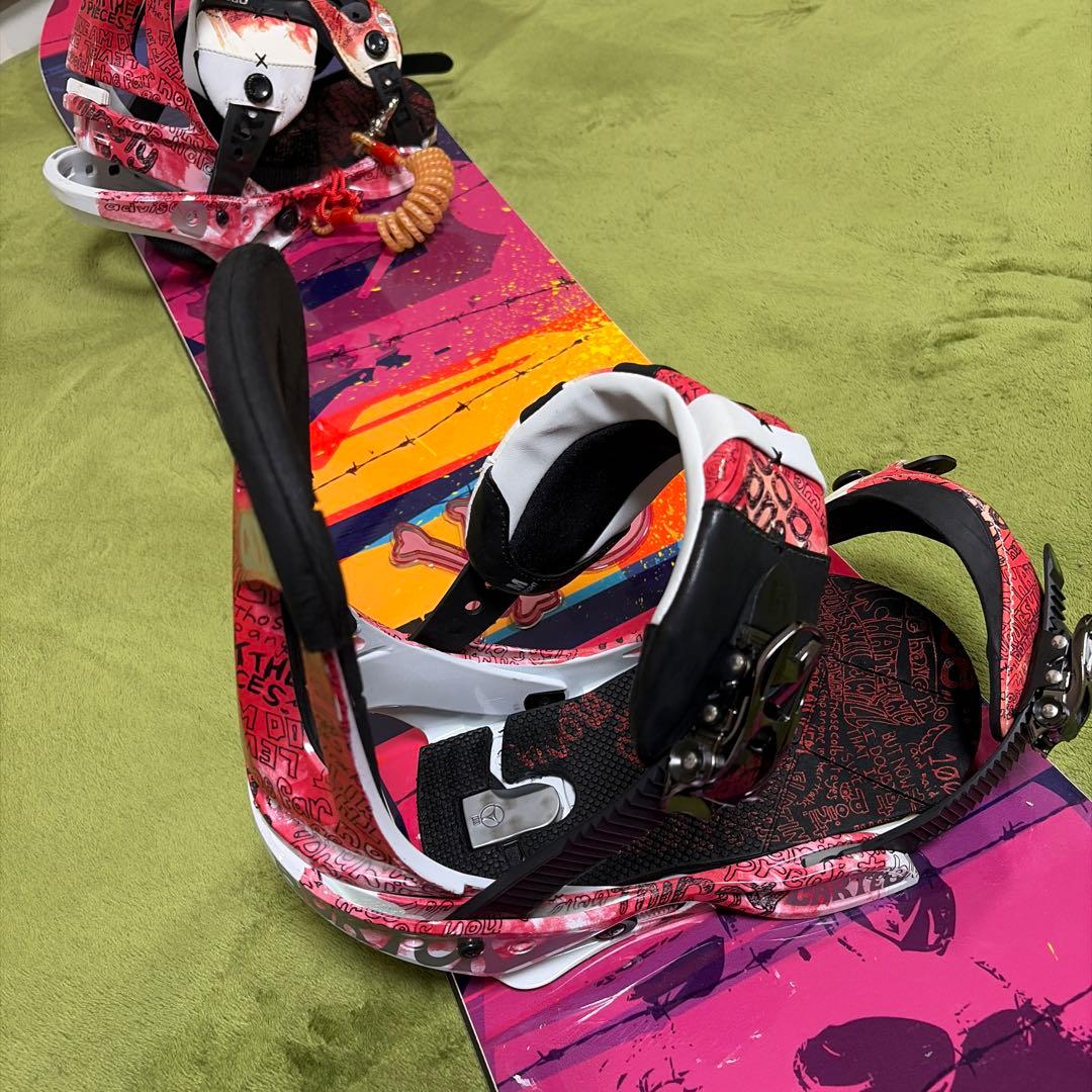 【美品】PHANTOM 150 Burton CARTEL スノーボードGRAY