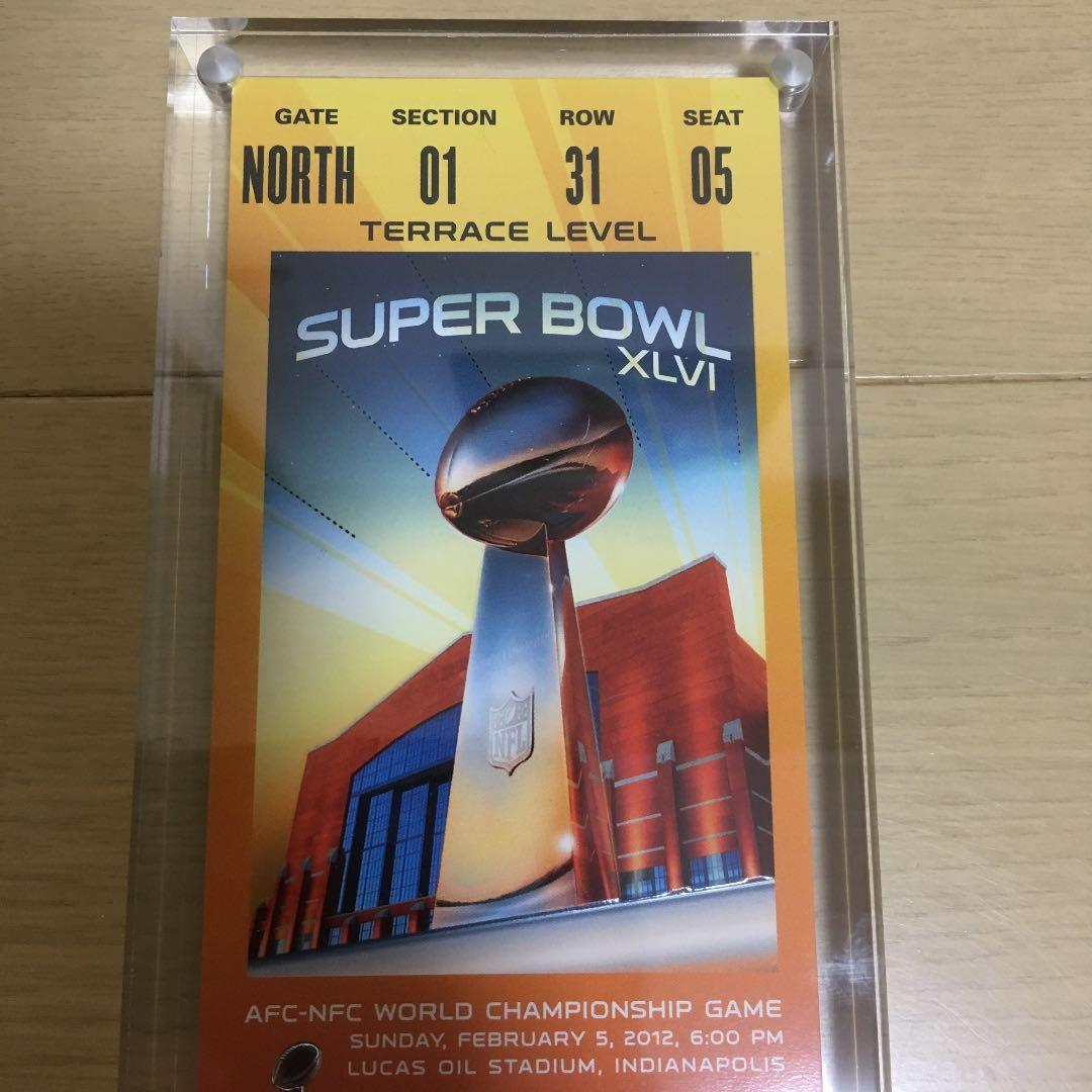 NFL 46回スーパーボール　チケット　ペイトリオッツ　アメリカフットボール