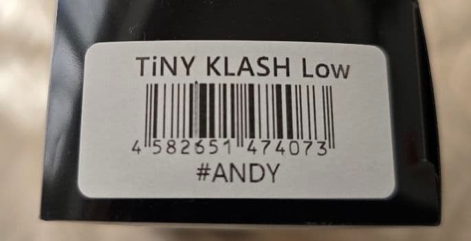 DRT タイニークラッシュ アンディ　ANDY tinyklash