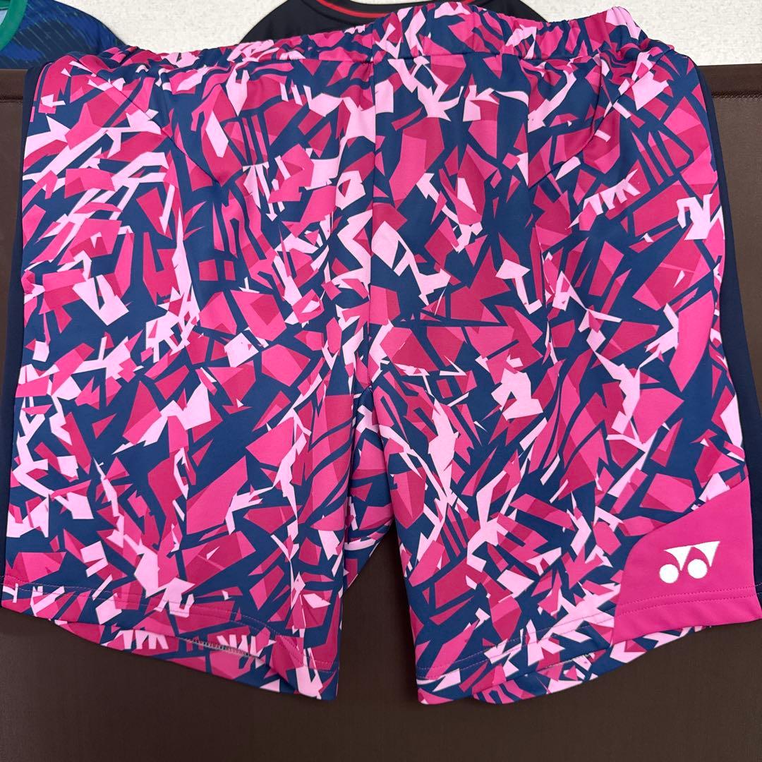 YONEX 15142 ベリーピンク 日本代表モデル ハーフパンツ サイズO