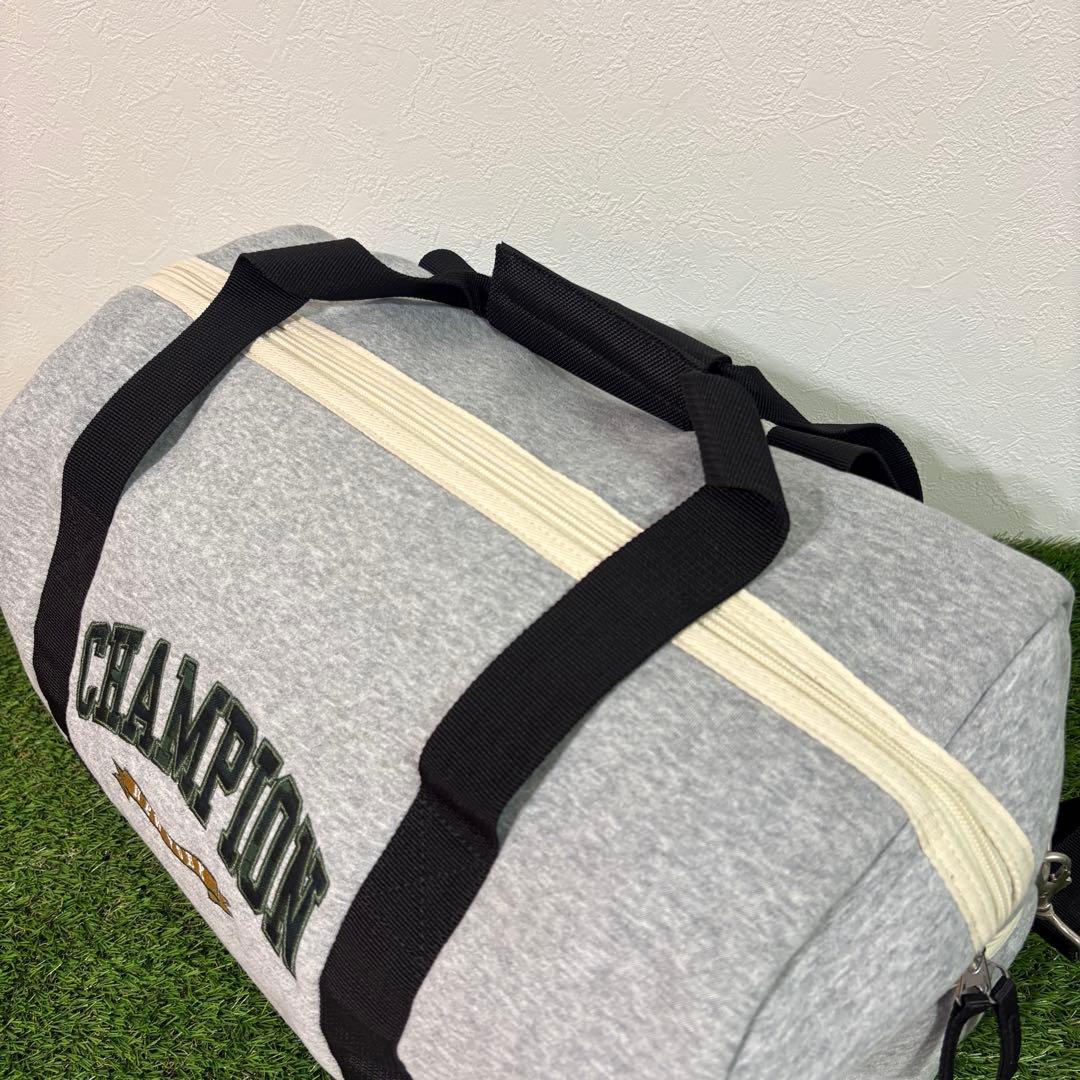 【champion】美品　ゴルフボストンバッグ　チャンピオン　グレー