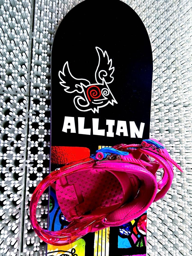 『美品』アライアンALLIAN スノーボード　バートン　バイン　ケース　セット