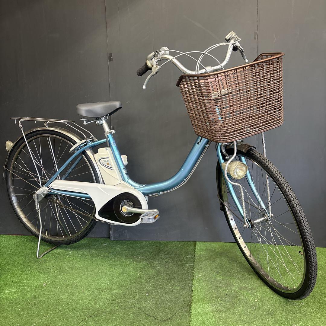 松本　ふみこ様電動自転車 Panasonic ALFIT vivi 水色　58★
