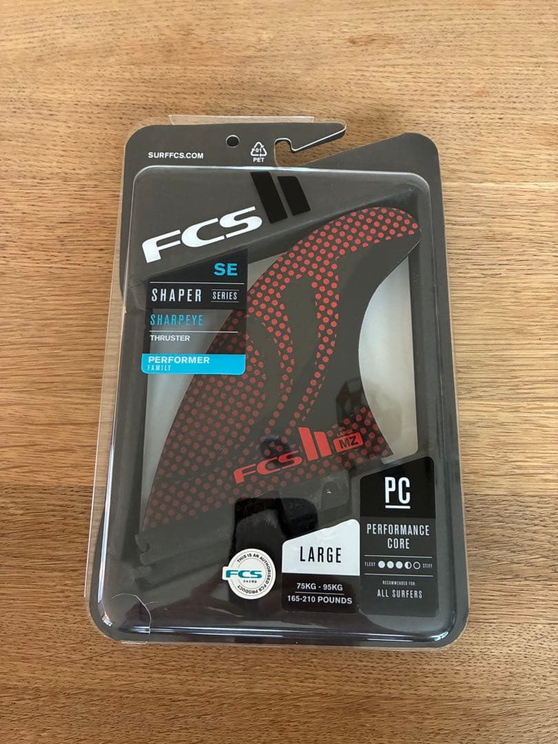 FCS2 シャープアイ SHARPEYE トライフィン スラスター Lサイズ