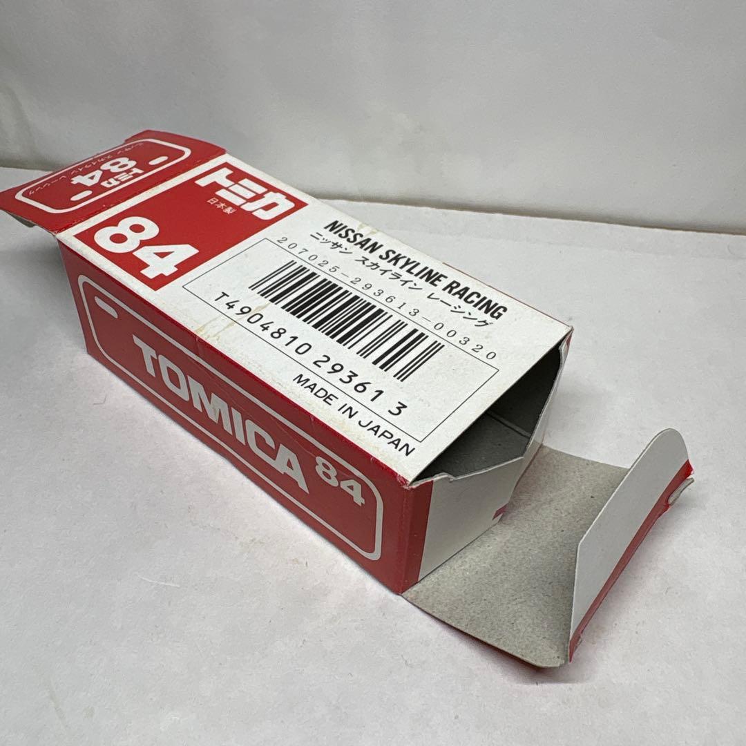トミカ　日本製　赤箱　84 ニッサン　スカイライン　レーシング