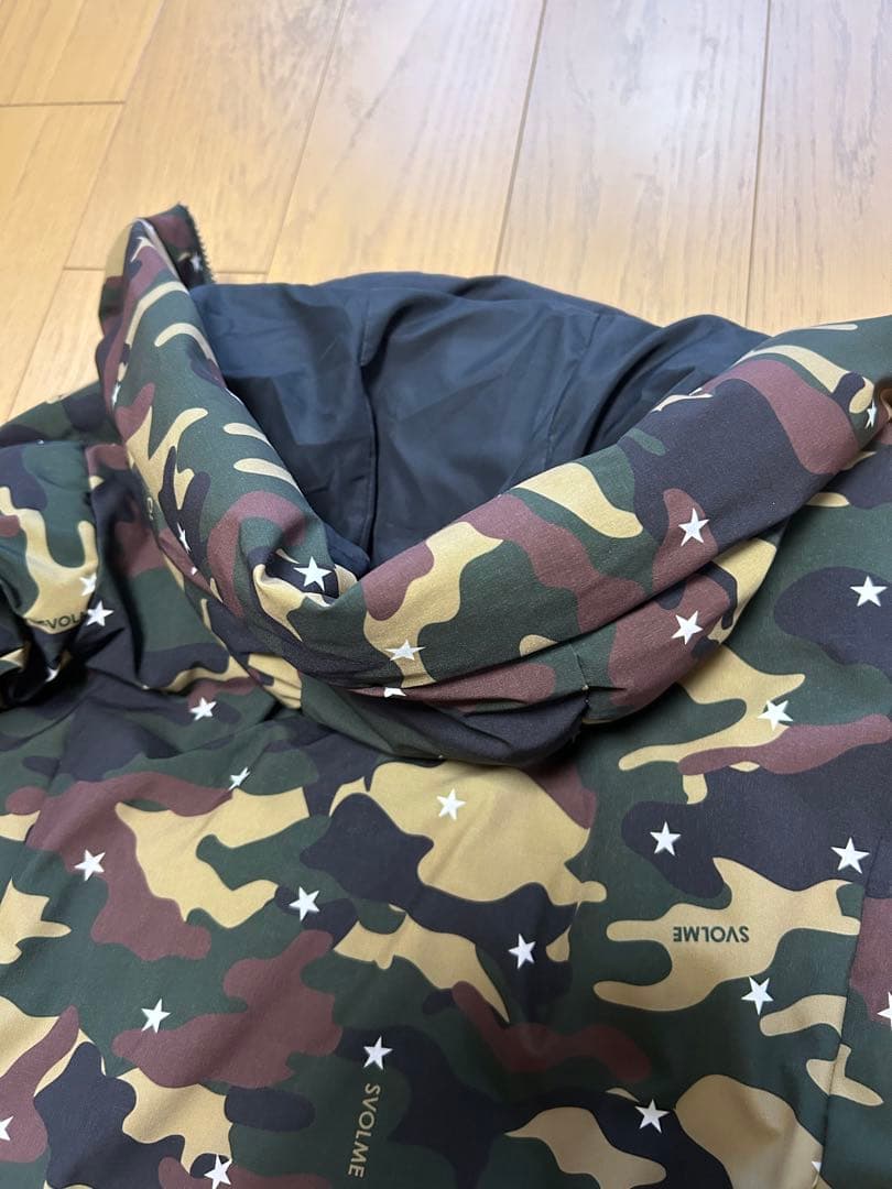 スボルメ svolme ジャケット サイズS カモ　迷彩　新品美品