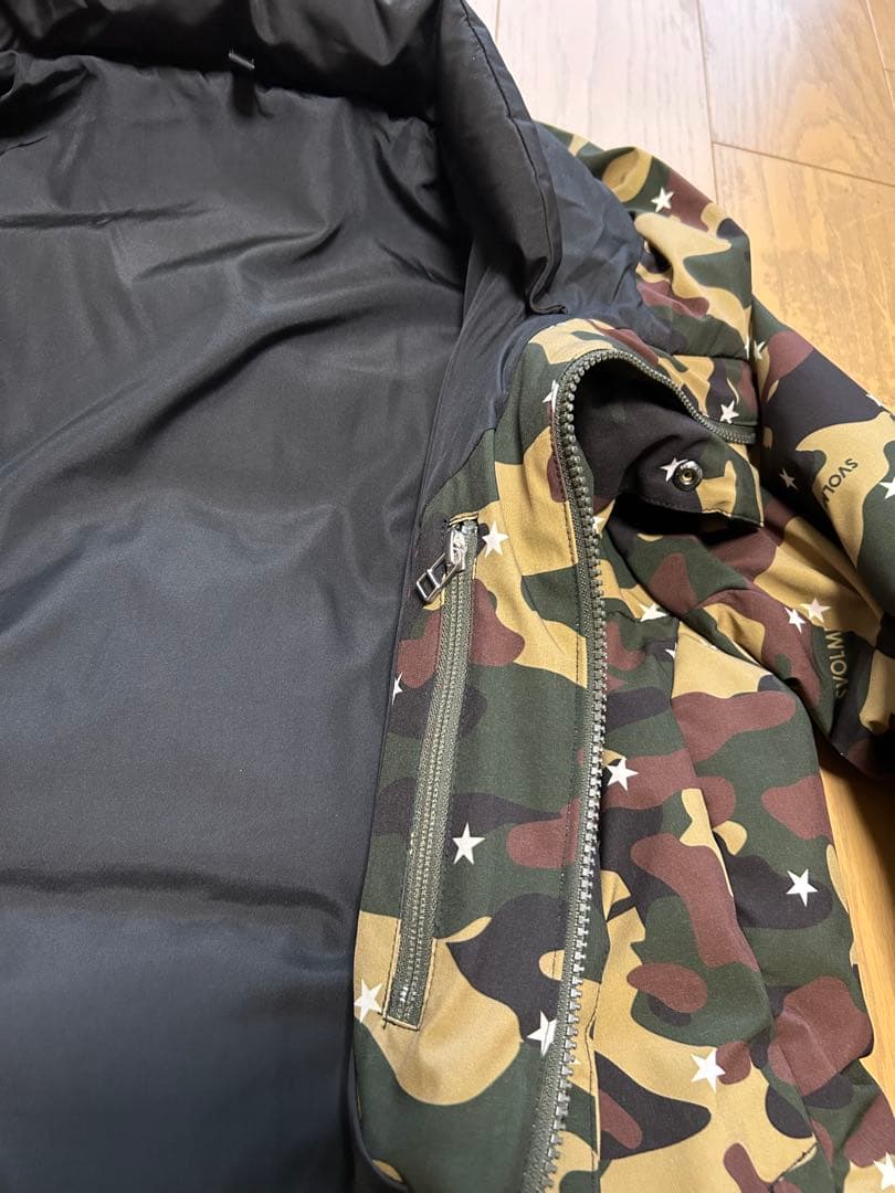 スボルメ svolme ジャケット サイズS カモ　迷彩　新品美品