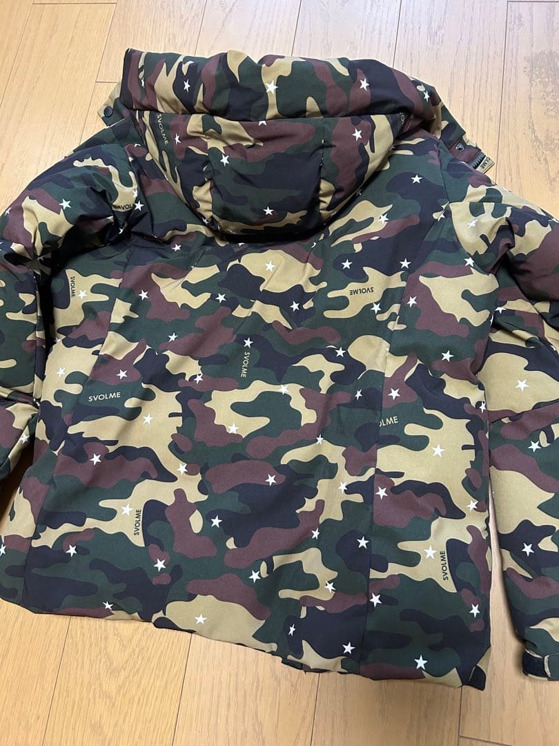 スボルメ svolme ジャケット サイズS カモ　迷彩　新品美品