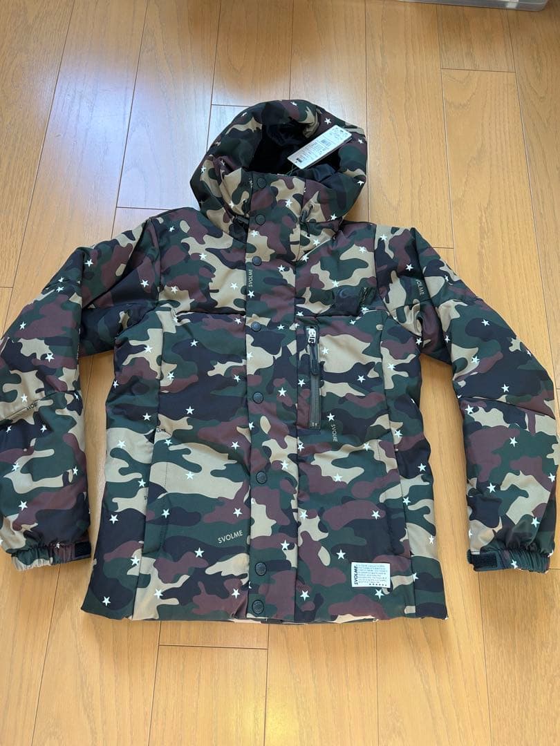 スボルメ svolme ジャケット サイズS カモ　迷彩　新品美品