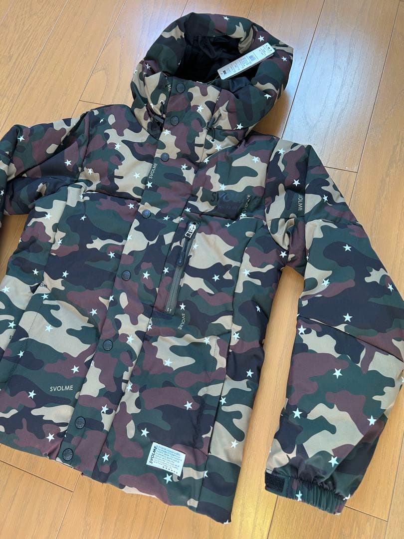 スボルメ svolme ジャケット サイズS カモ　迷彩　新品美品