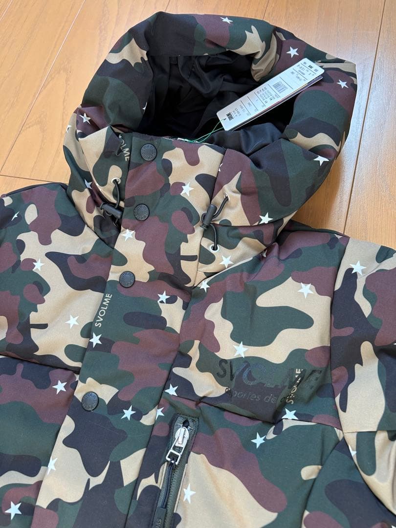 スボルメ svolme ジャケット サイズS カモ　迷彩　新品美品