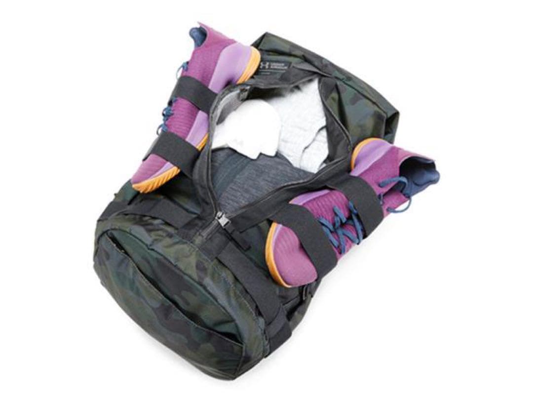 【新品】Under Armour バックパック 27L ネイビー/レッド　バスケ