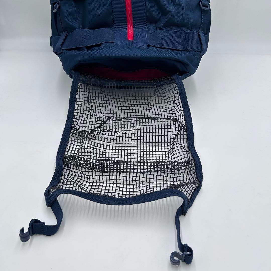 【新品】Under Armour バックパック 27L ネイビー/レッド　バスケ
