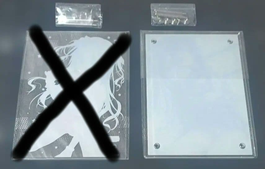 新品　電撃萌王 アクリル台座 ２枚セット