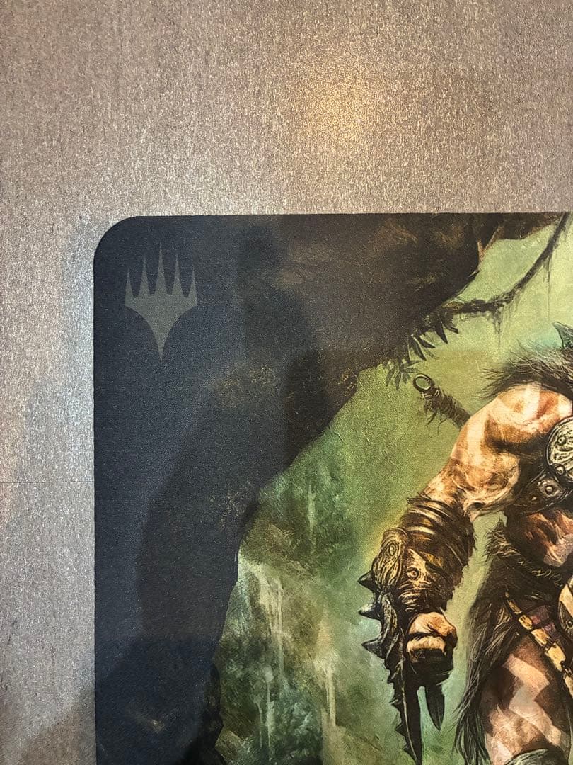 MTG ウルトラプロ Kickstarter限定プレイマット 野生語りのガラク