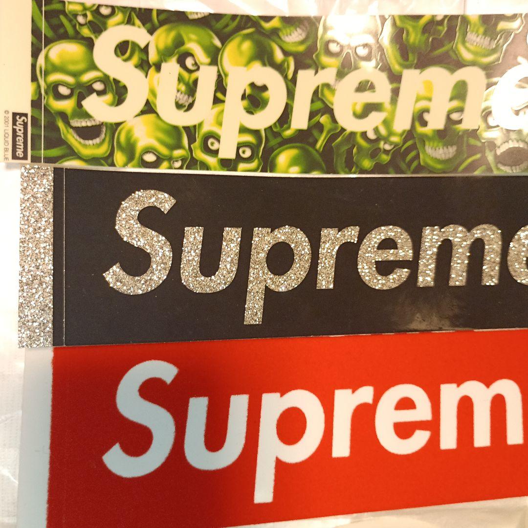 supreme ステッカー8枚　紙製トートバック　ノベルティ　シュプリーム