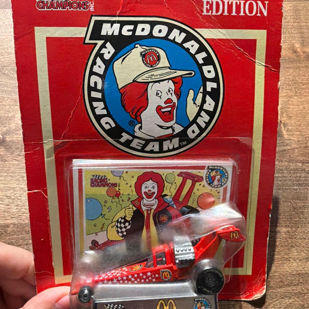マクドナルド　ミニカー　５個セット