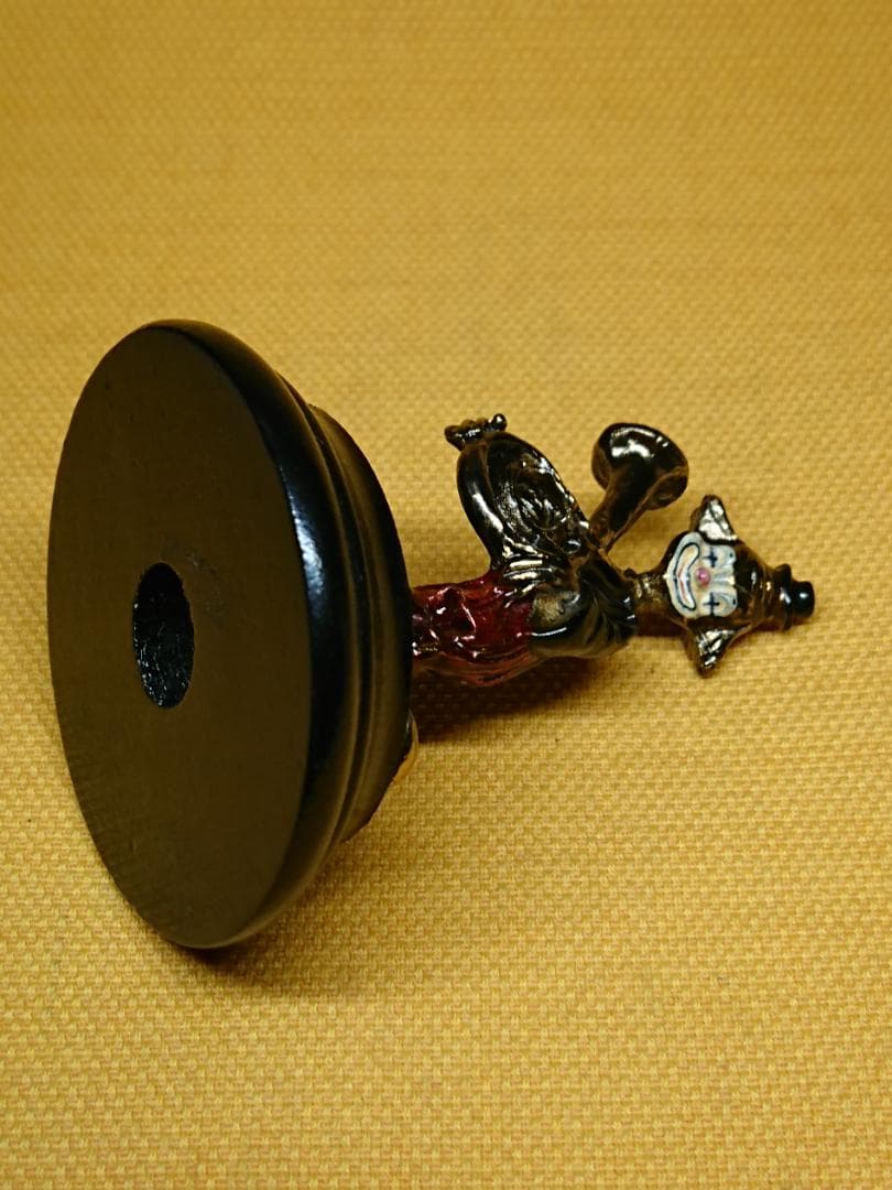ピエロ　人形　金属　ヨーロッパ　置物　インテリア　工芸品　美術品　A2702