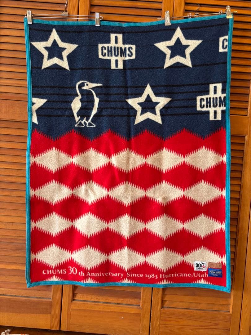 CHUMS × PENDLTON 限定ウールブランケット