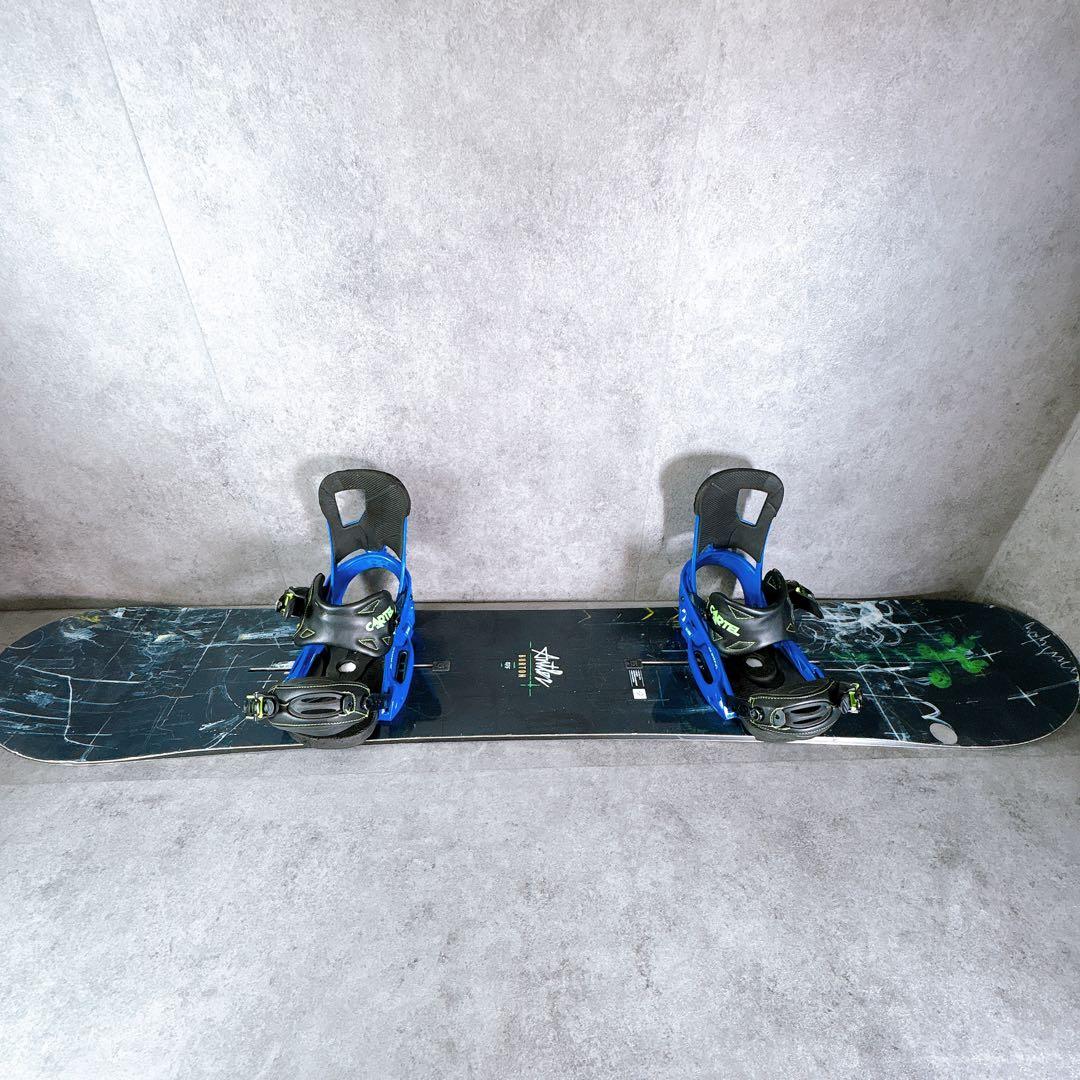 【BURTON2点セット】メンズスノーボード　バートン157.5cm バイン付き
