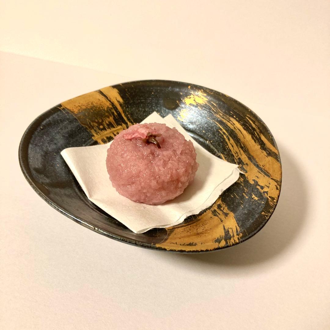 【一点物】作家物 金彩 黒陶 浅鉢 大胆な金箔 景色が美しい器 和モダン