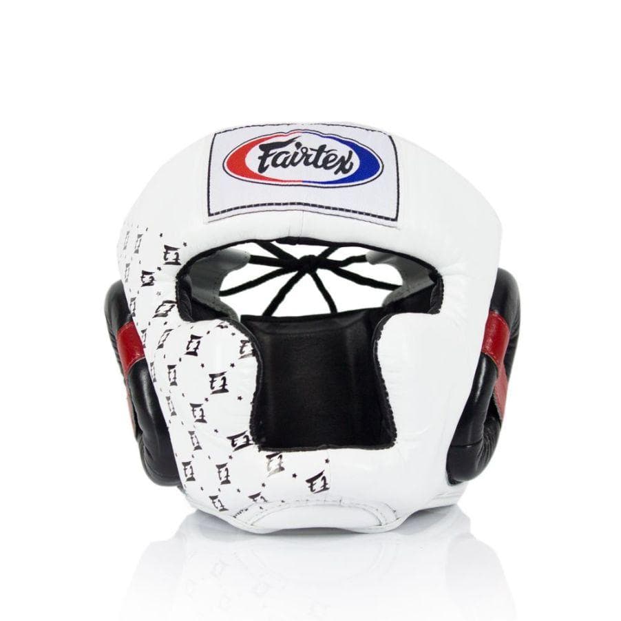 【新品】Fairtex フェアテックス ヘッドギア HG10 ホワイト Lサイズ