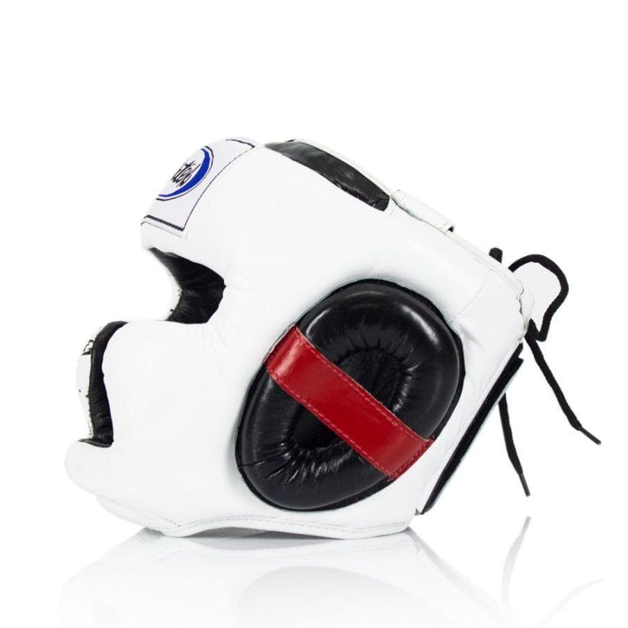 【新品】Fairtex フェアテックス ヘッドギア HG10 ホワイト Lサイズ