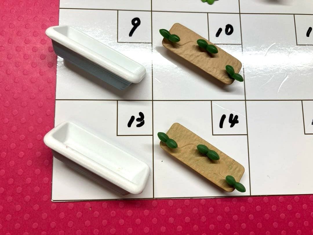 シルバニア　花屋さん小物② 各¥150