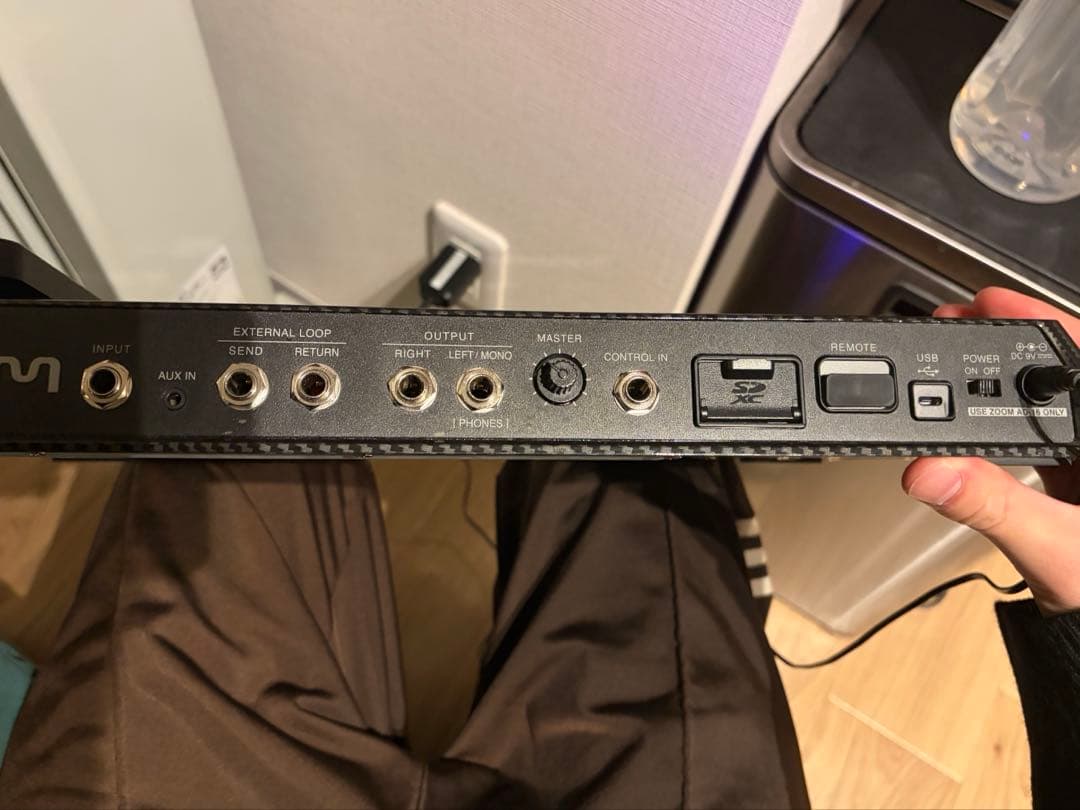 ZOOM G6 マルチエフェクター【動作確認&初期化済み・タッチパネル】