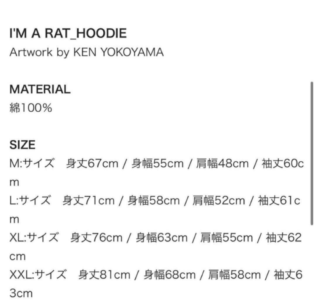 Hi-STANDARD I'm a rat パーカー M 未開封