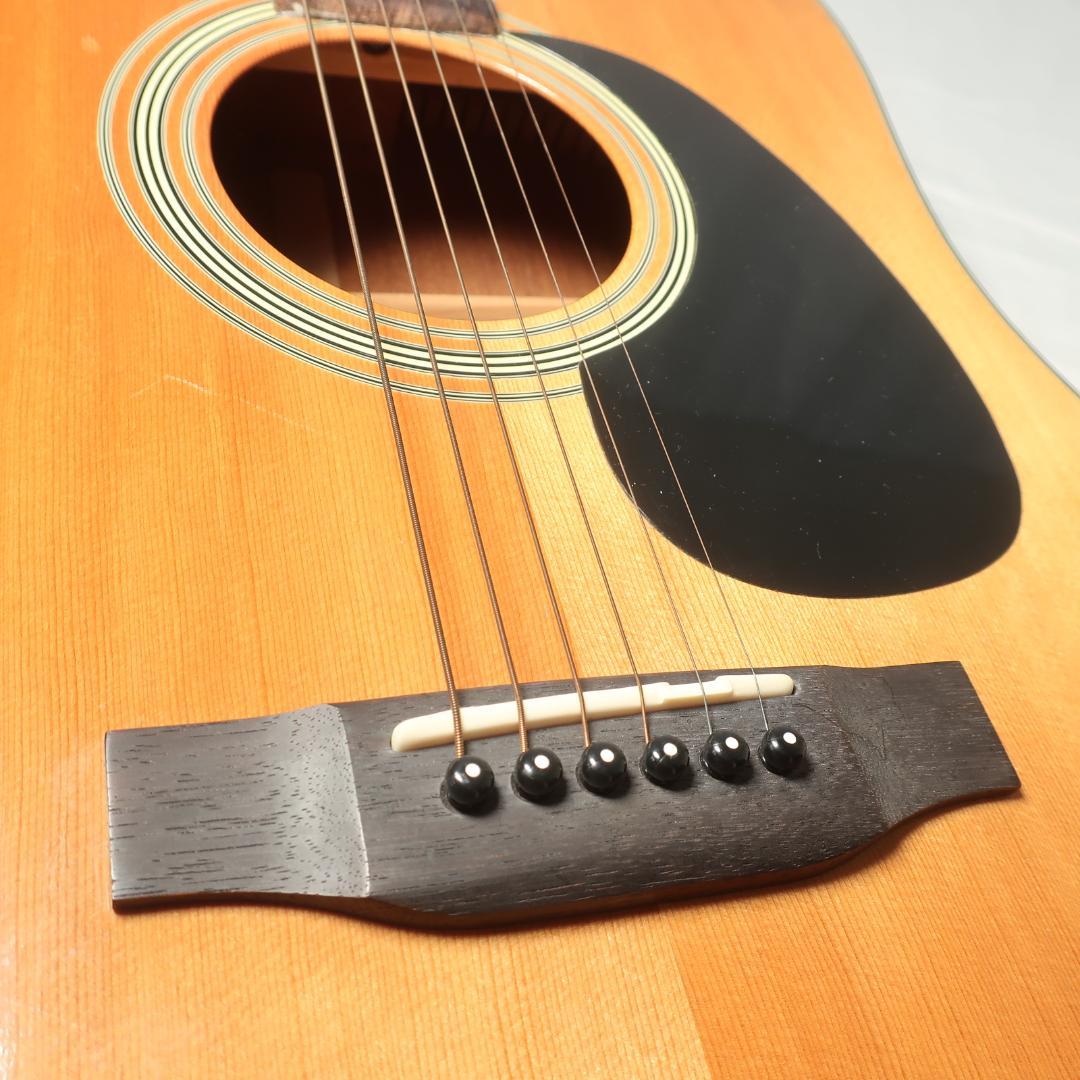 Aria Dreadnought AD-28 ギター ハードケース付 トップ単板