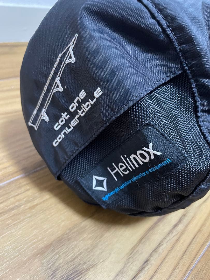Helinox ヘリノックス　コットワン コンバーチブル ブラック