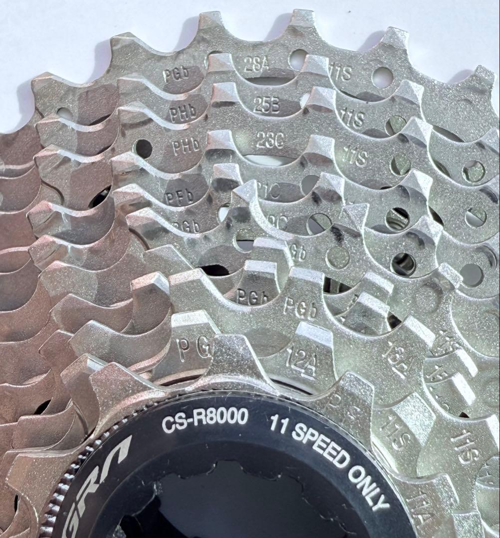 【美品】SHIMANO CS-R8000 11速スプロケット 11-28s