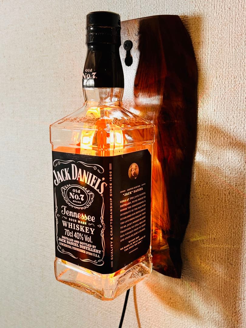 【Jack Daniel ジャックダニエル】壁掛けLEDライト　間接照明