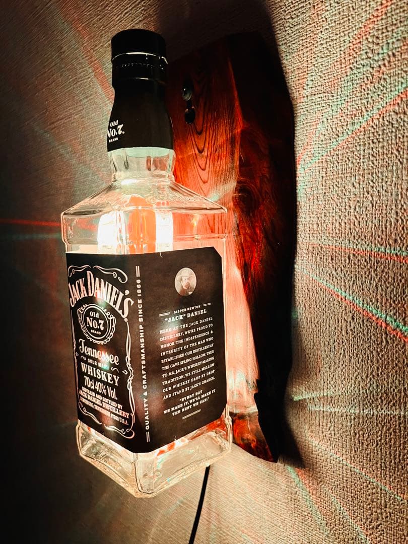【Jack Daniel ジャックダニエル】壁掛けLEDライト　間接照明
