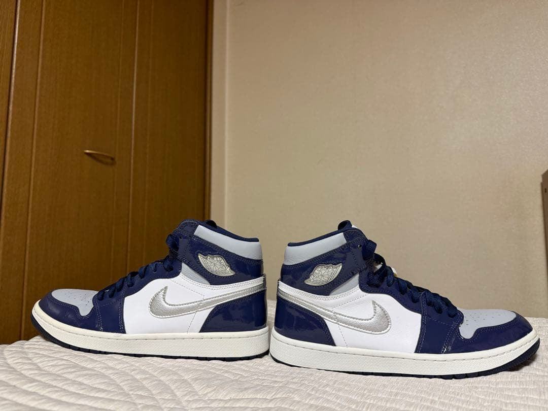 Air Jordan 1ゴルフシューズミッドナイトネイビー