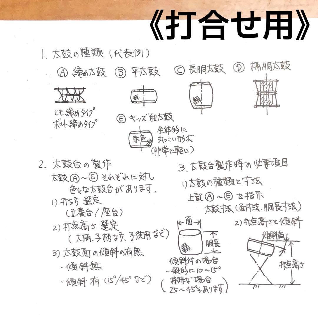 太鼓台　《各種太鼓台制作》