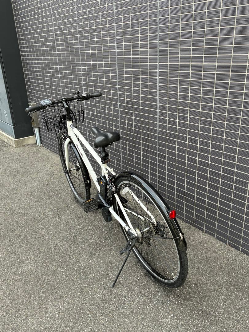 走行距離2倍走ります。バッテリー2倍ベロスター電動クロスバイク