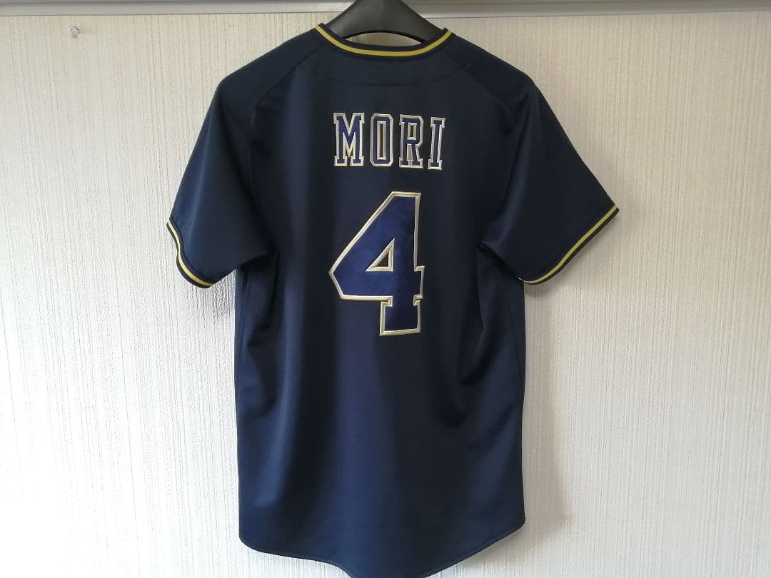 コメント不可 オリックス ユニフォーム ビジター ハイクオリティ 4 森友哉 L