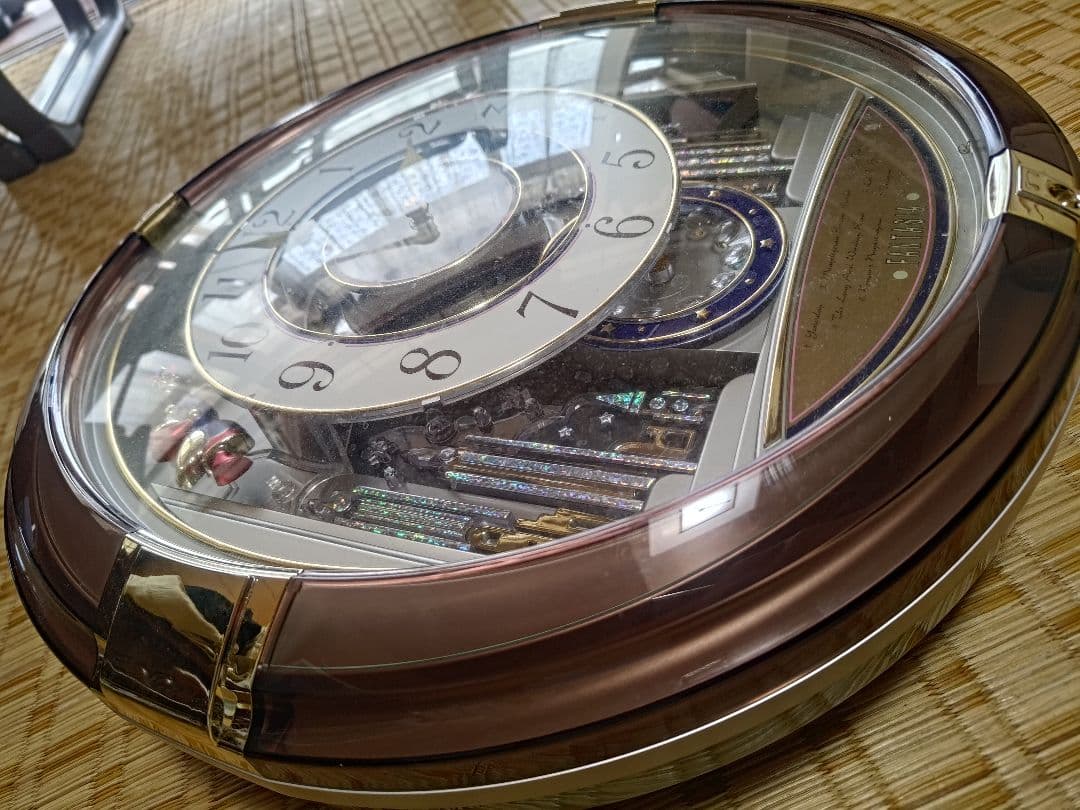 SEIKO FANTASIA RE549G からくり時計　訳アリ