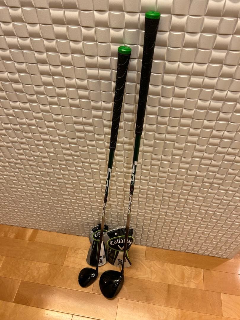 大幅に値下げしました。Callaway Epic ドライバーと5w 2本セット