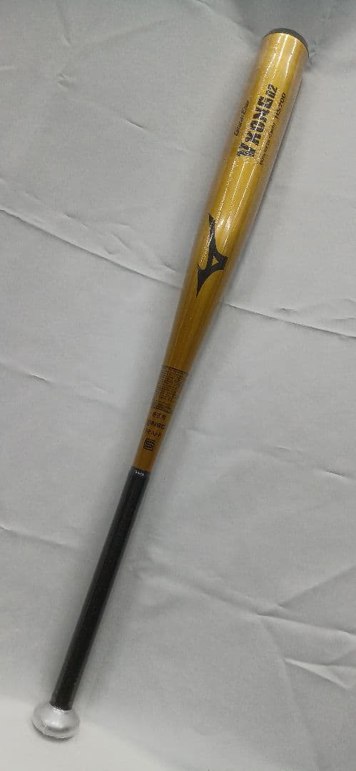 ミズノ　硬式バット　VKong02　83cm　900g　ゴールド　未使用品