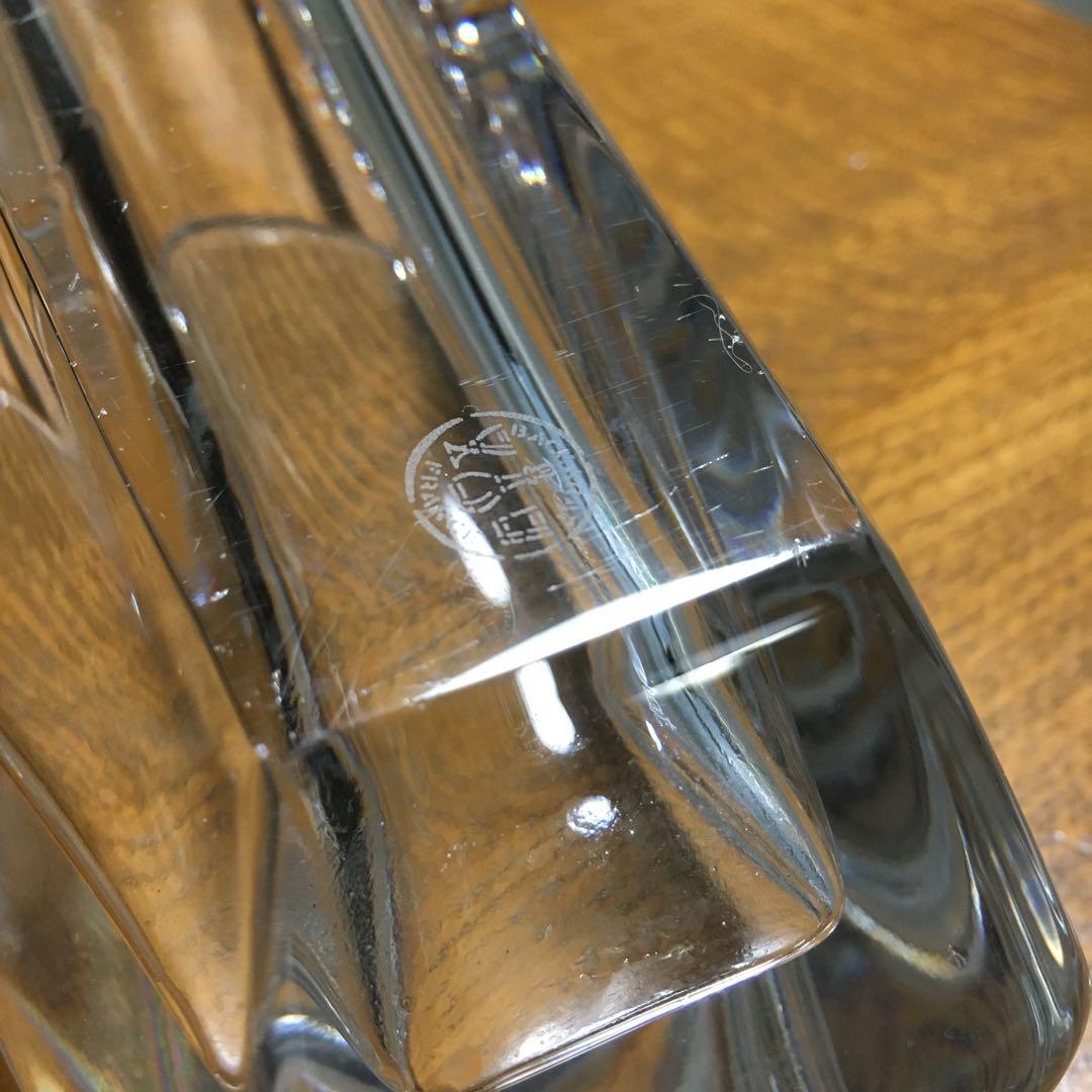 Baccarat DIVAクリスタル花瓶　割れアリ