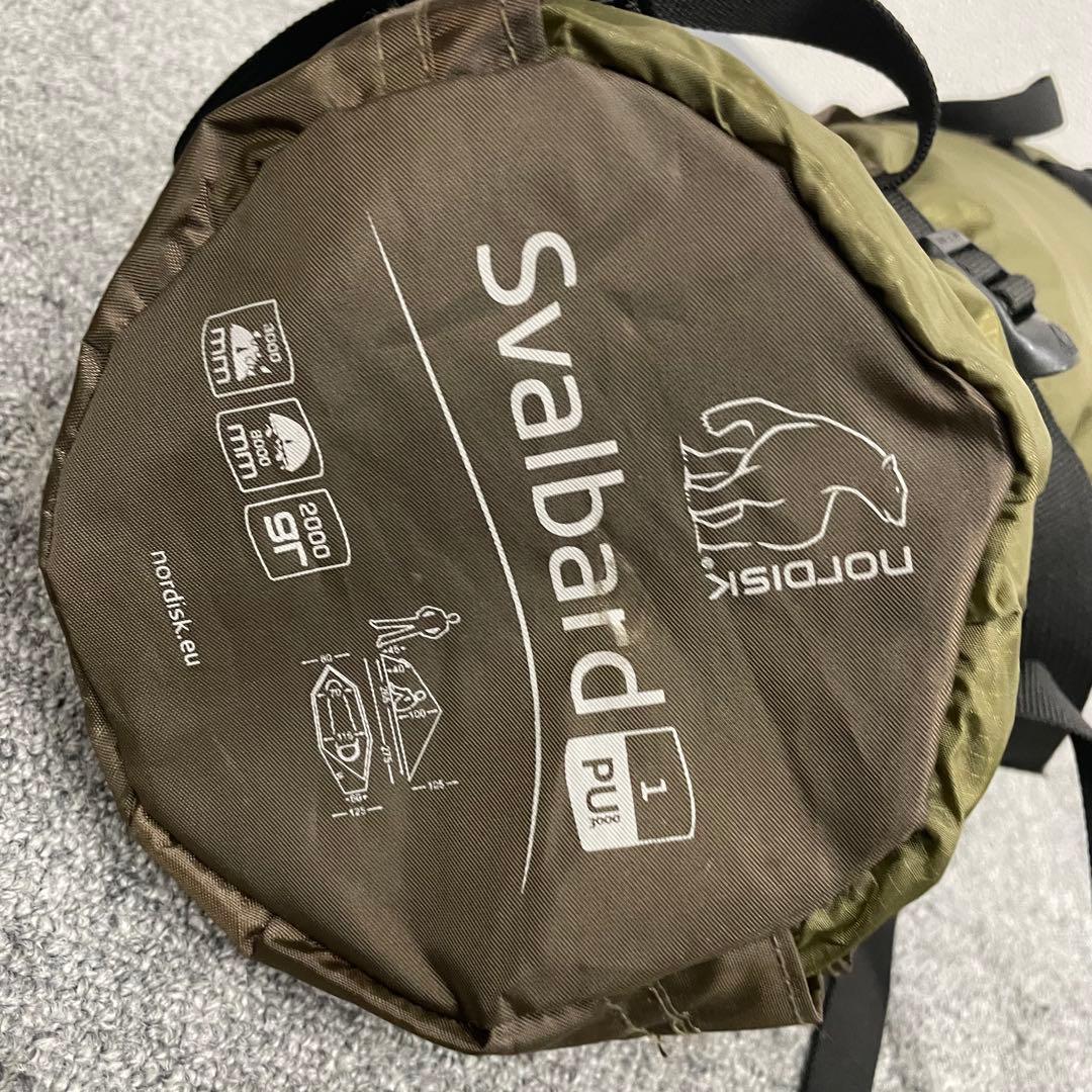 Nordisk Svalbard 1 PU 1人用テント ノルディスク