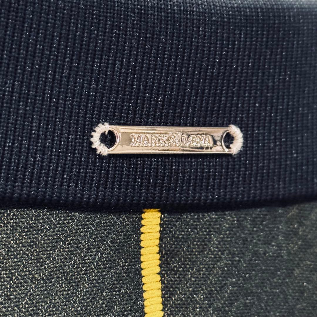 MARK&LONA マークアンドロナ ゴルフシャツ スカルロゴ 44