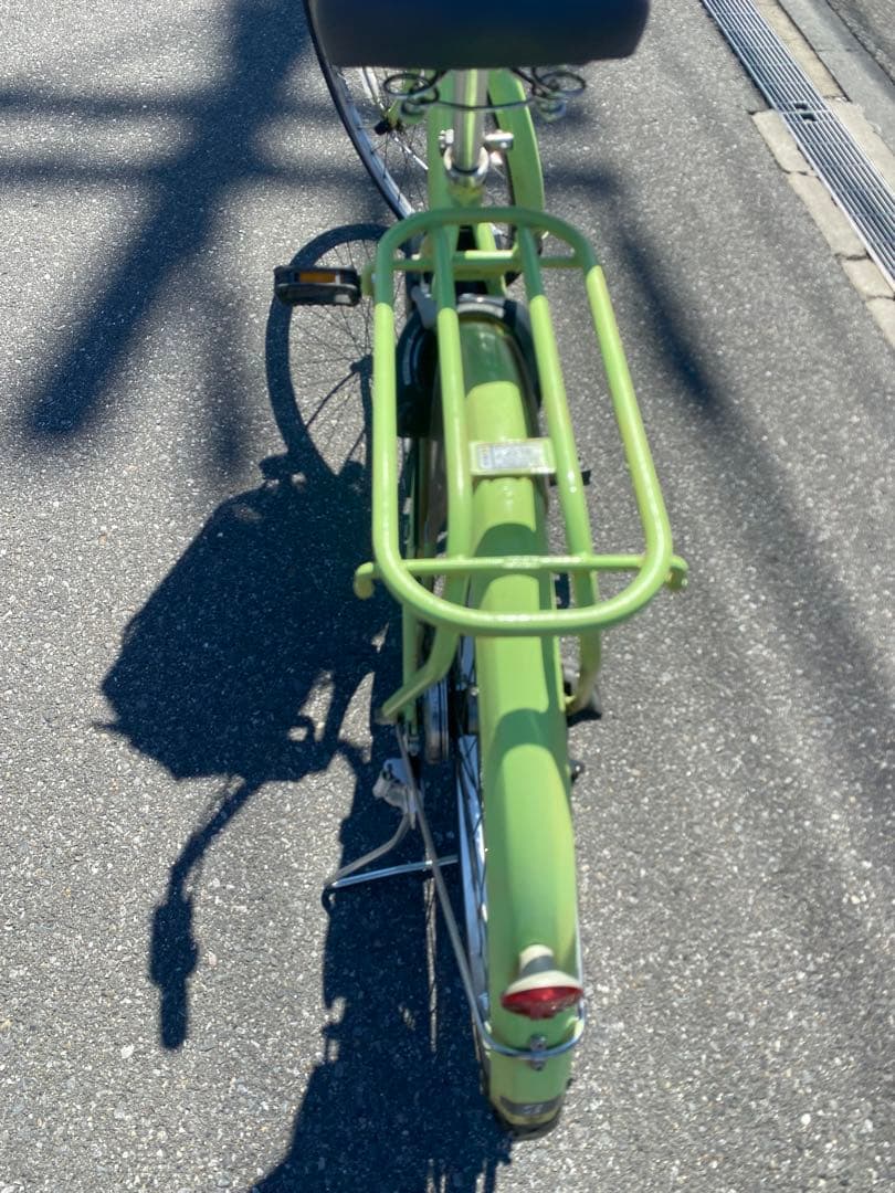 電動アシスト自転車 ライトグリーン