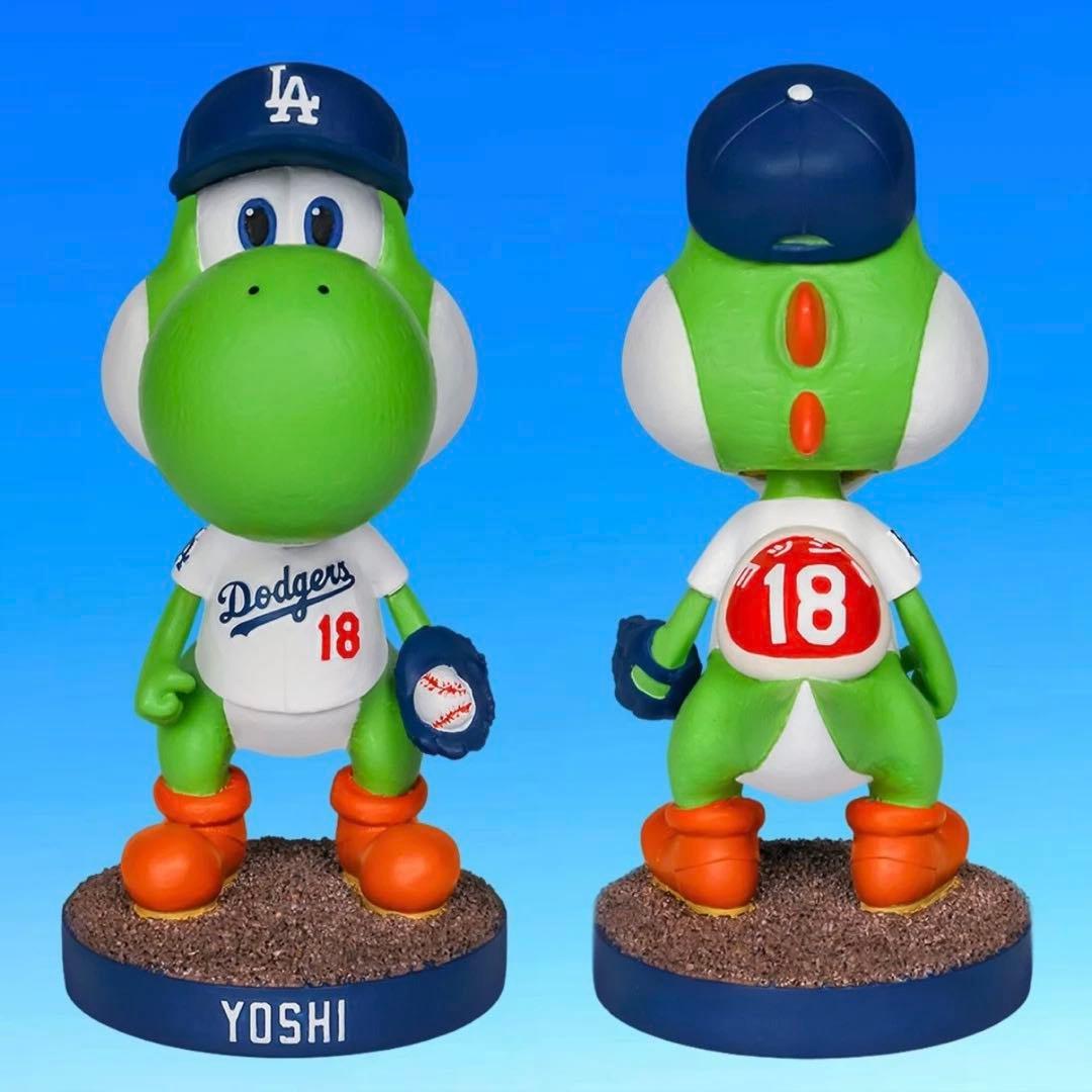 山本由伸 ドジャース Yoshi ×ヨッシー ボブルヘッド　新品