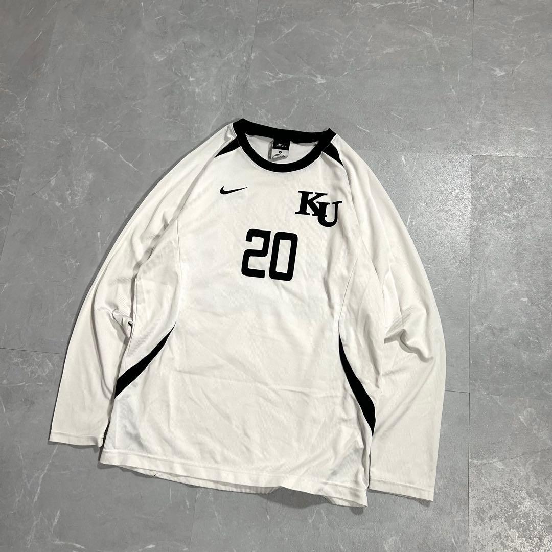 神奈川大学 NIKE 長袖 ユニフォーム ユニホーム ゲームシャツ サッカー M